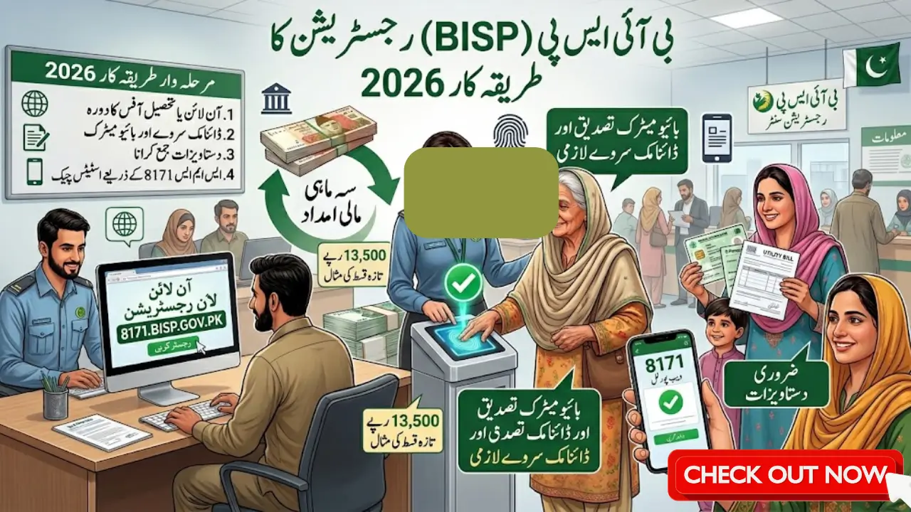 BISP Registration Process 2026 Step-by-Step Guide to Apply Online
