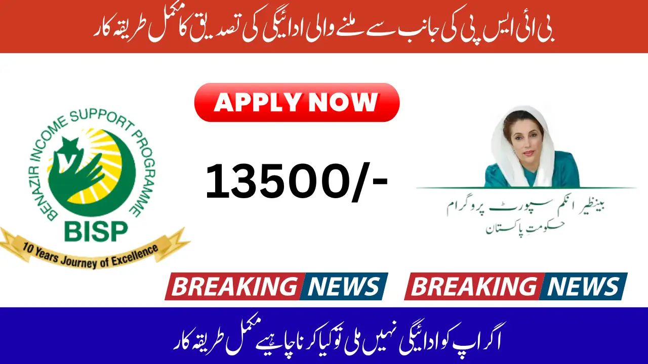 BISP Web Portal October 2025 Update Step by-Step Guide