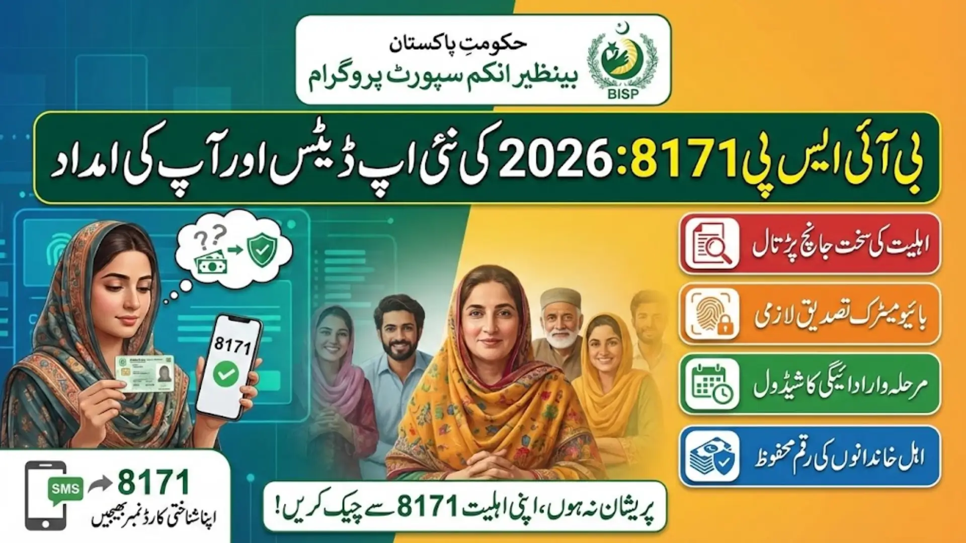 BISP 8171 Payment Updates 2026 Eligibility Verification and Delays Explained