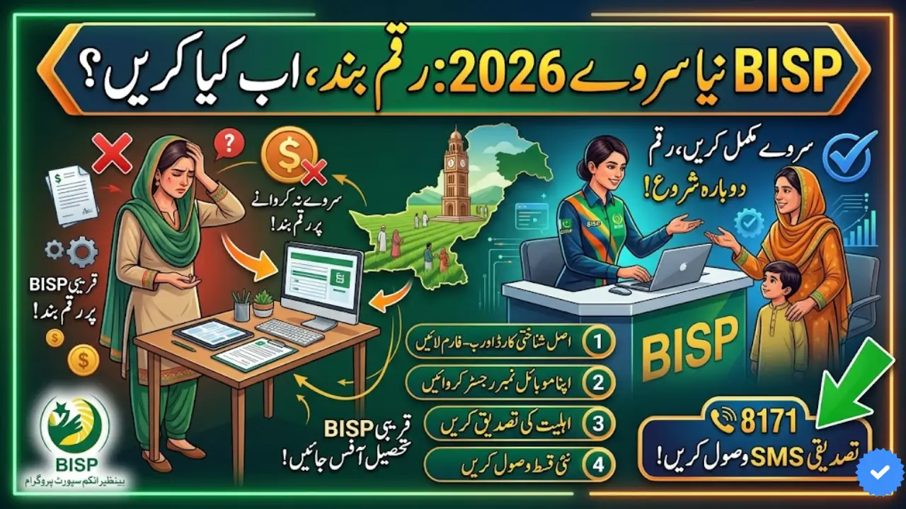 BISP 8171 Survey 2026 Complete Eligibility Verification Guide for Beneficiaries in Pakistan
