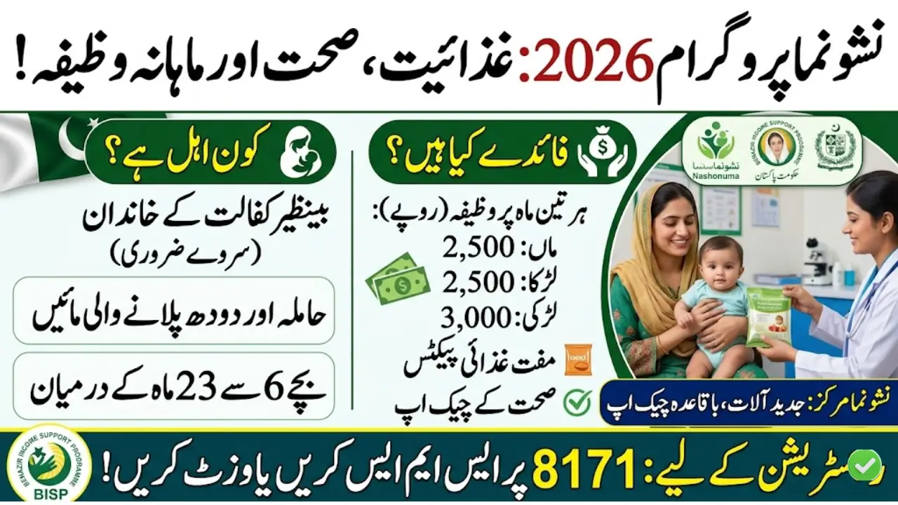 BISP Nashonuma Program 2026 Complete Guide for Mothers and Young Children