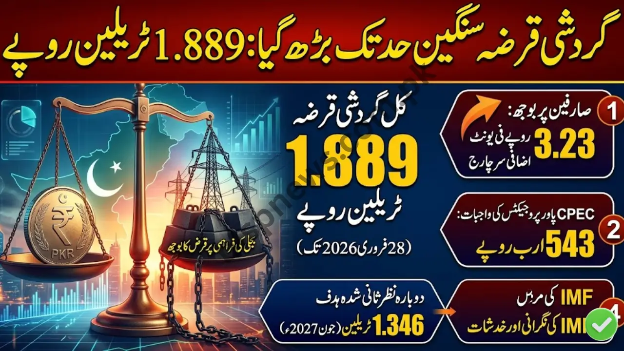 Pakistan’s Power Sector Circular Debt Hits Rs. 1.889 Trillion